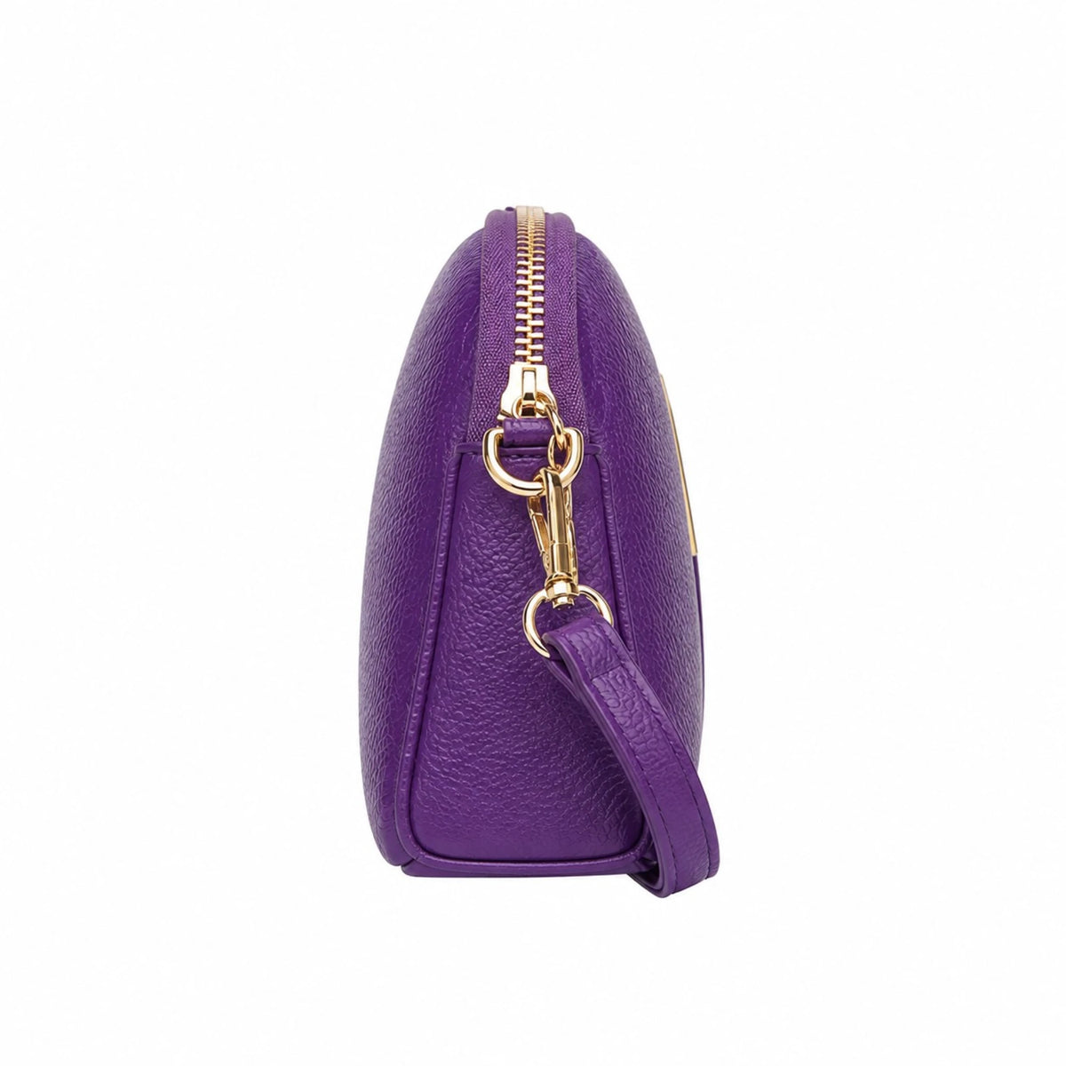 Bagovia Women’s Purple Leather Crossbody Handbag