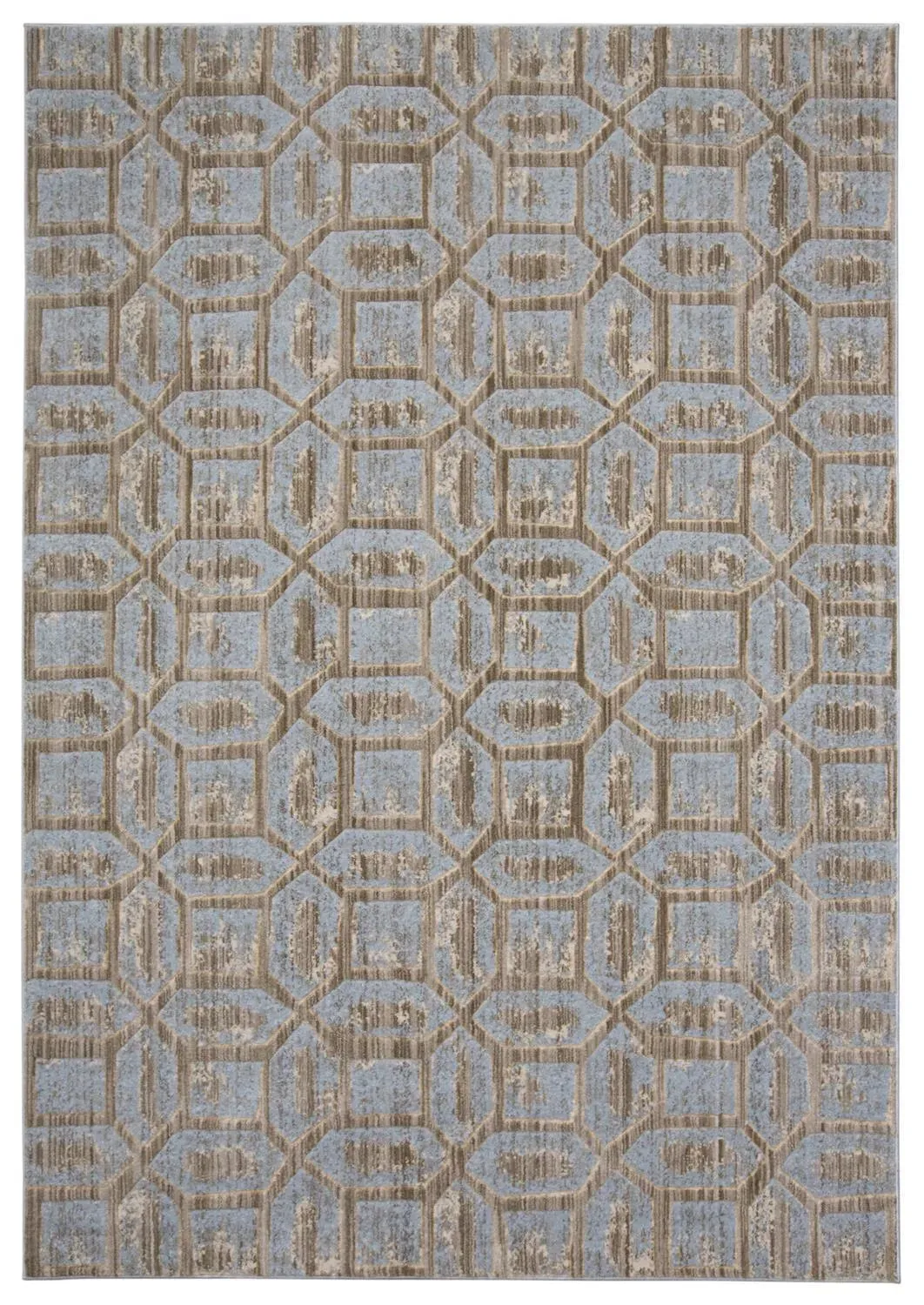 Milton 6533472F Blue/Taupe Rug